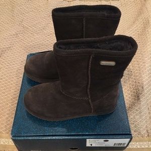Emu Brumby Lo brown suede/wool boots 1